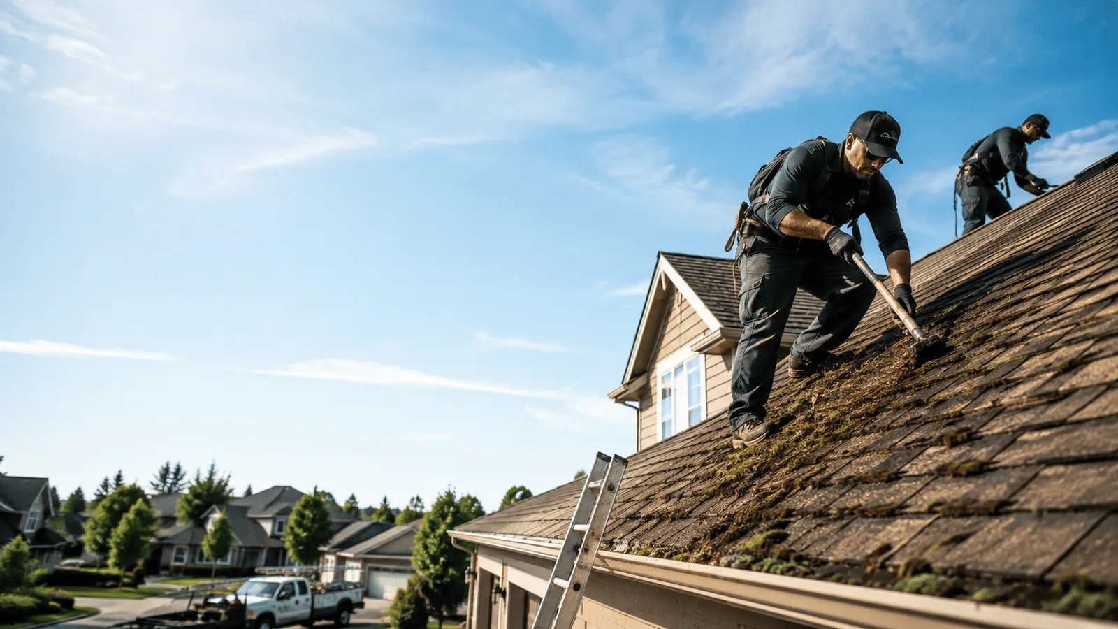 Roof Moss Removal in Hazard, KY near me